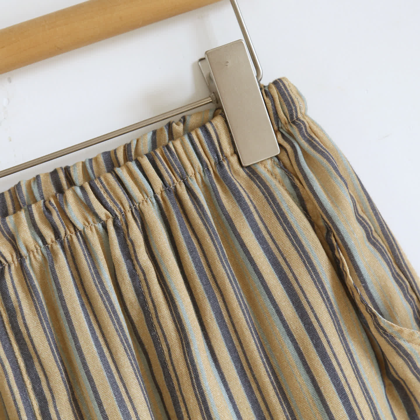 Vintage Striped Cotton Loungewear Set - image 8