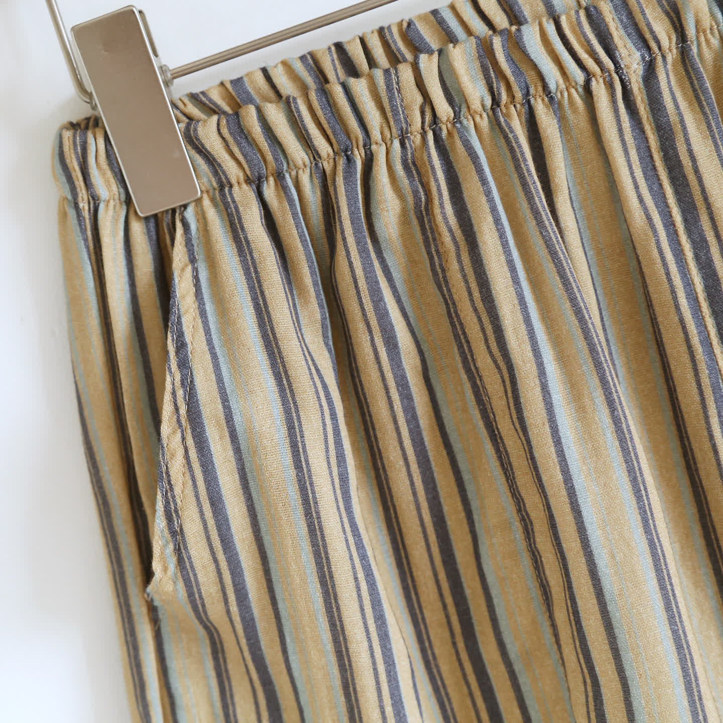 Vintage Striped Cotton Loungewear Set - image 9