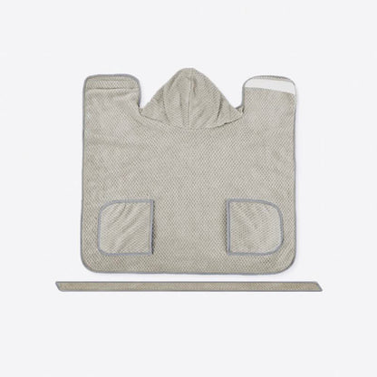 Solid Color Microfiber Dog Bath Robe - image 5