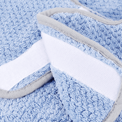 Solid Color Microfiber Dog Bath Robe - image 3