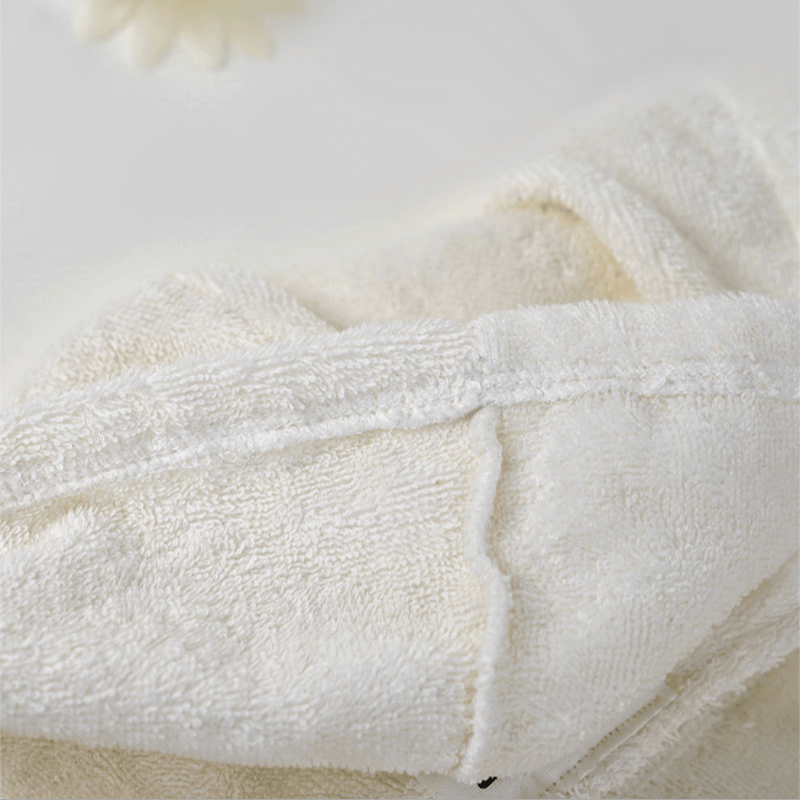White Towel Cotton Hooded Dog Robe - image 3