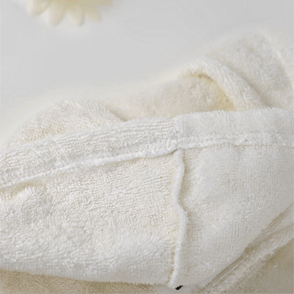 White Towel Cotton Hooded Dog Robe - image 3
