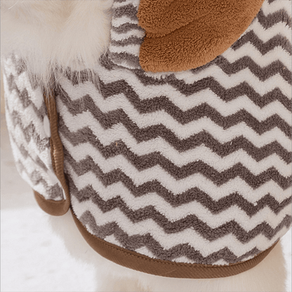 Grey Bear‑Ear Dog Bath Robe - image 4