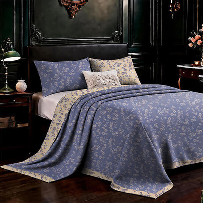 Reversible Ditsy Floral Cotton Bedspread - image 6