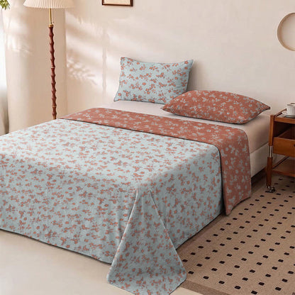 Claret Flower Cotton Gauze Bedspread - image 5
