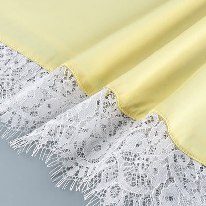 Elegant Lace Trim Cami Lounge Set - image 6