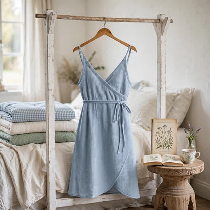 Solid Sleeveless Lounge Dress - image 6