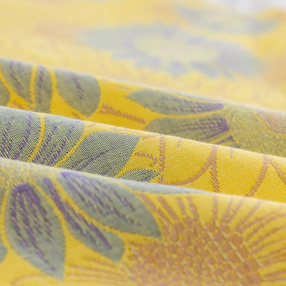 Retro Sunflower Cotton Gauze Blanket - image 13