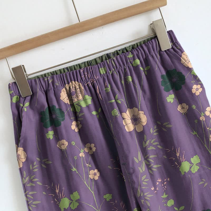 Vintage Floral Cami & Pants Pajama Set - image 6