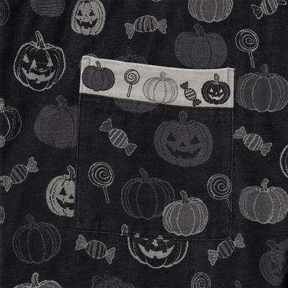 Halloween Pumpkin Candy Cotton Kimono Robe - image 4