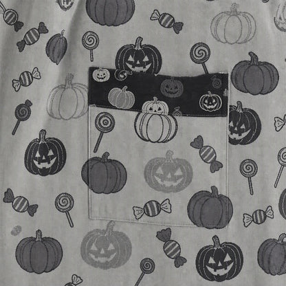 Halloween Pumpkin Candy Cotton Kimono Robe - image 9