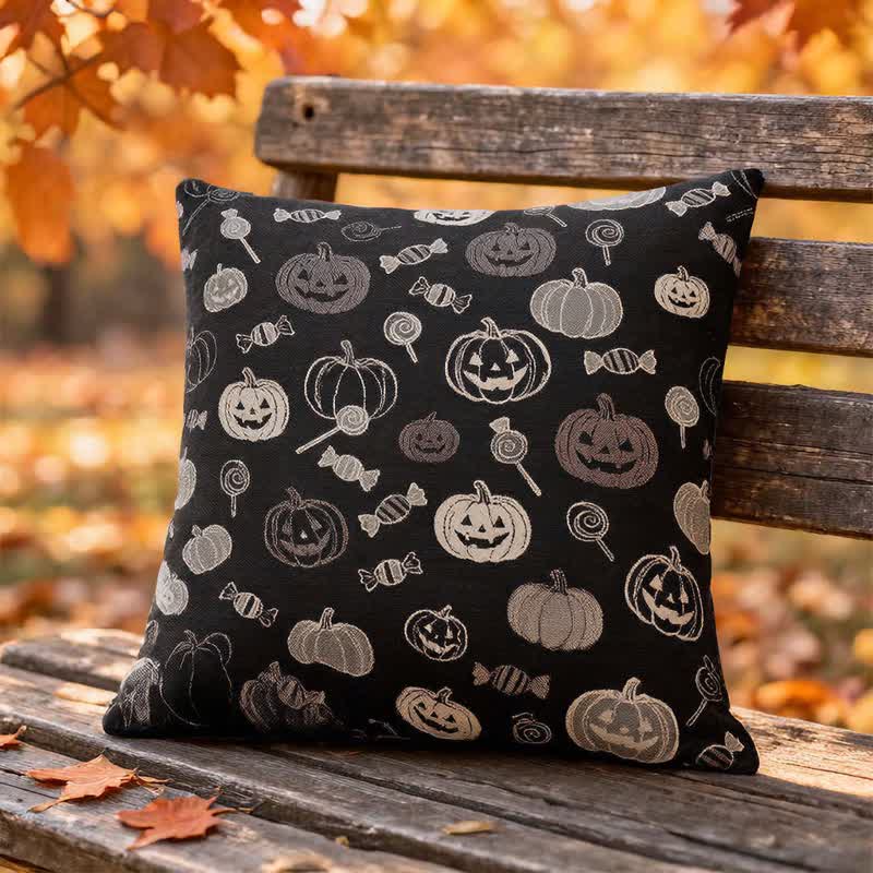 Halloween Pumpkin Candy Cotton Pillow - image 1
