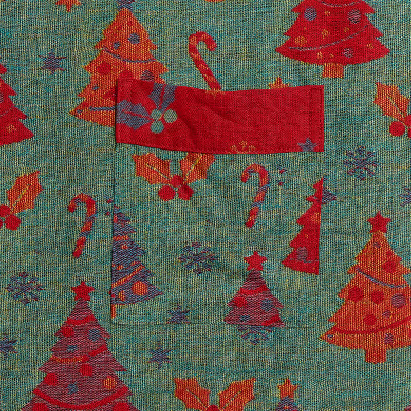 Christmas Tree Cotton Gauze Kimono Robe - image 11