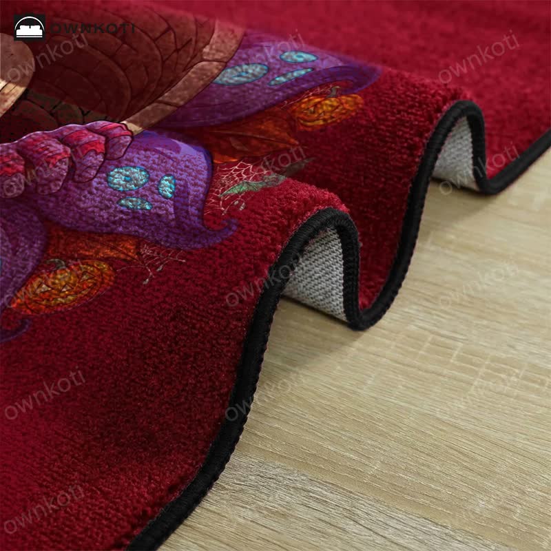 Gothic Skull Well Halloween Non-Slip Area Rug - image 4