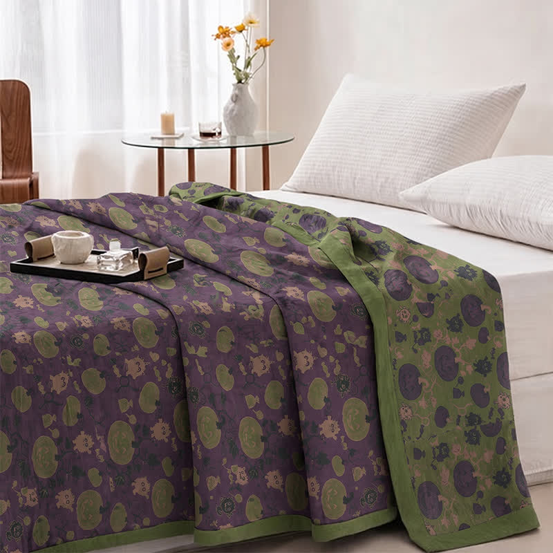 Halloween Monster Reversible Cotton Blanket - image 2