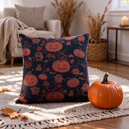 Multi‑Color Halloween Pumpkin & Monster Cotton Pillow - image 6