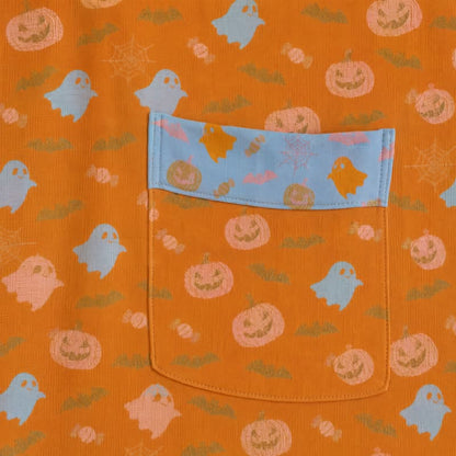 Multi‑Color Pumpkin Halloween Cotton Kimono Robe - image 4
