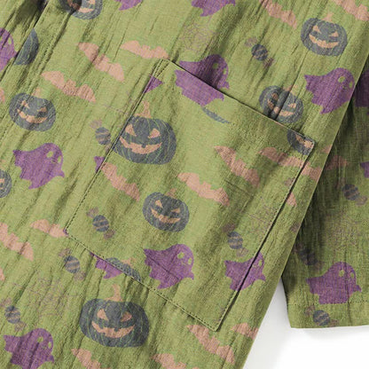 Halloween Ghost Pumpkin Cotton Kimono Pajama Set - image 62