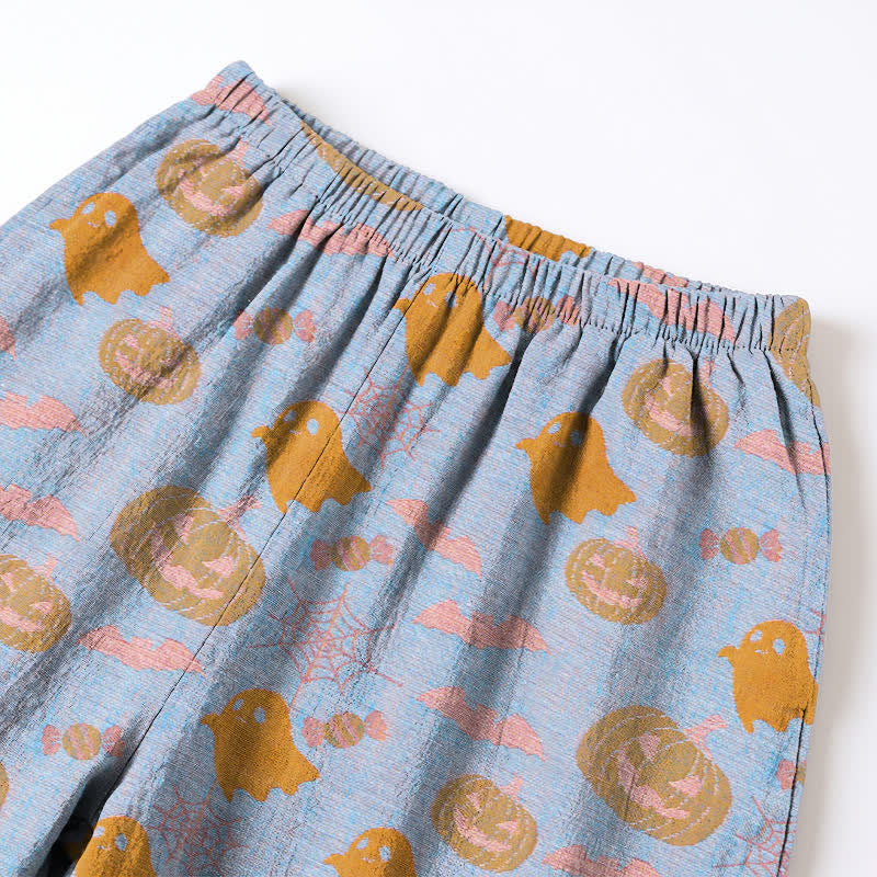 Cute Ghost Pumpkin Cotton Loungewear Set - image 11