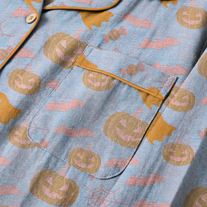 Cute Ghost Pumpkin Cotton Loungewear Set - image 10
