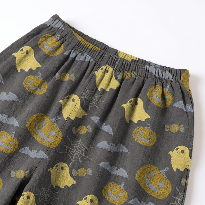 Cute Ghost Pumpkin Cotton Loungewear Set - image 23