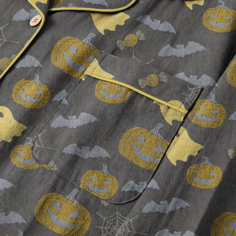 Cute Ghost Pumpkin Cotton Loungewear Set - image 22