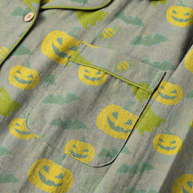 Cute Ghost Pumpkin Cotton Loungewear Set - image 34