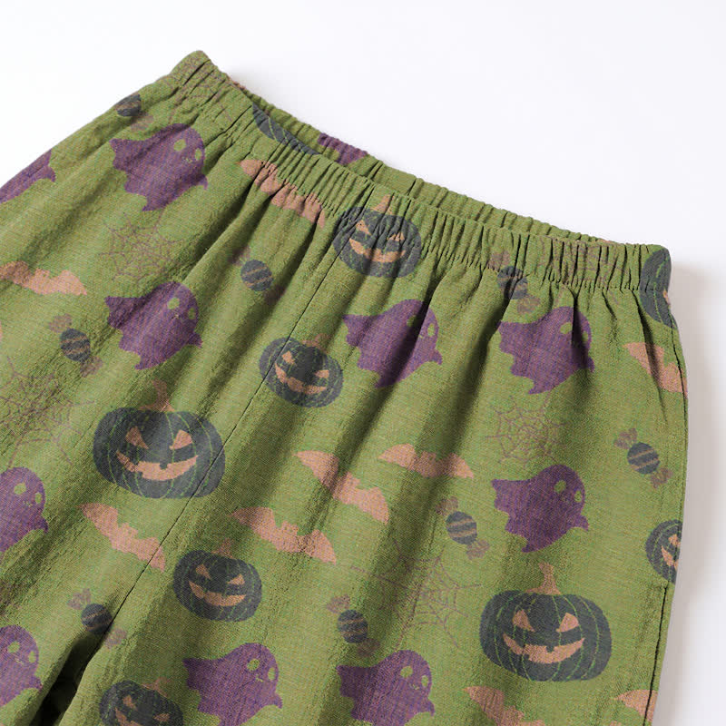 Cute Ghost Pumpkin Cotton Loungewear Set - image 47