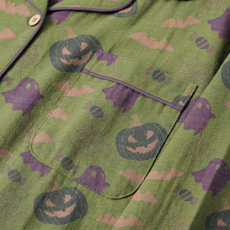 Cute Ghost Pumpkin Cotton Loungewear Set - image 46