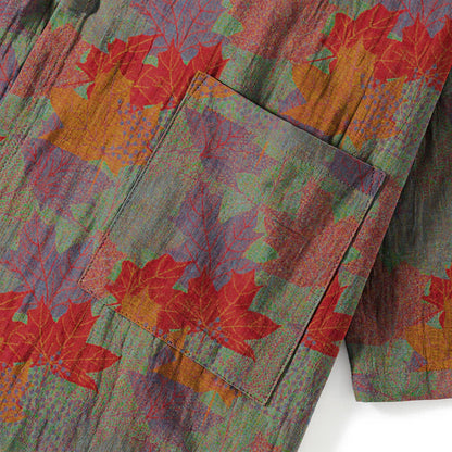 Maple Leaf Cotton Kimono Pajama Set - image 12