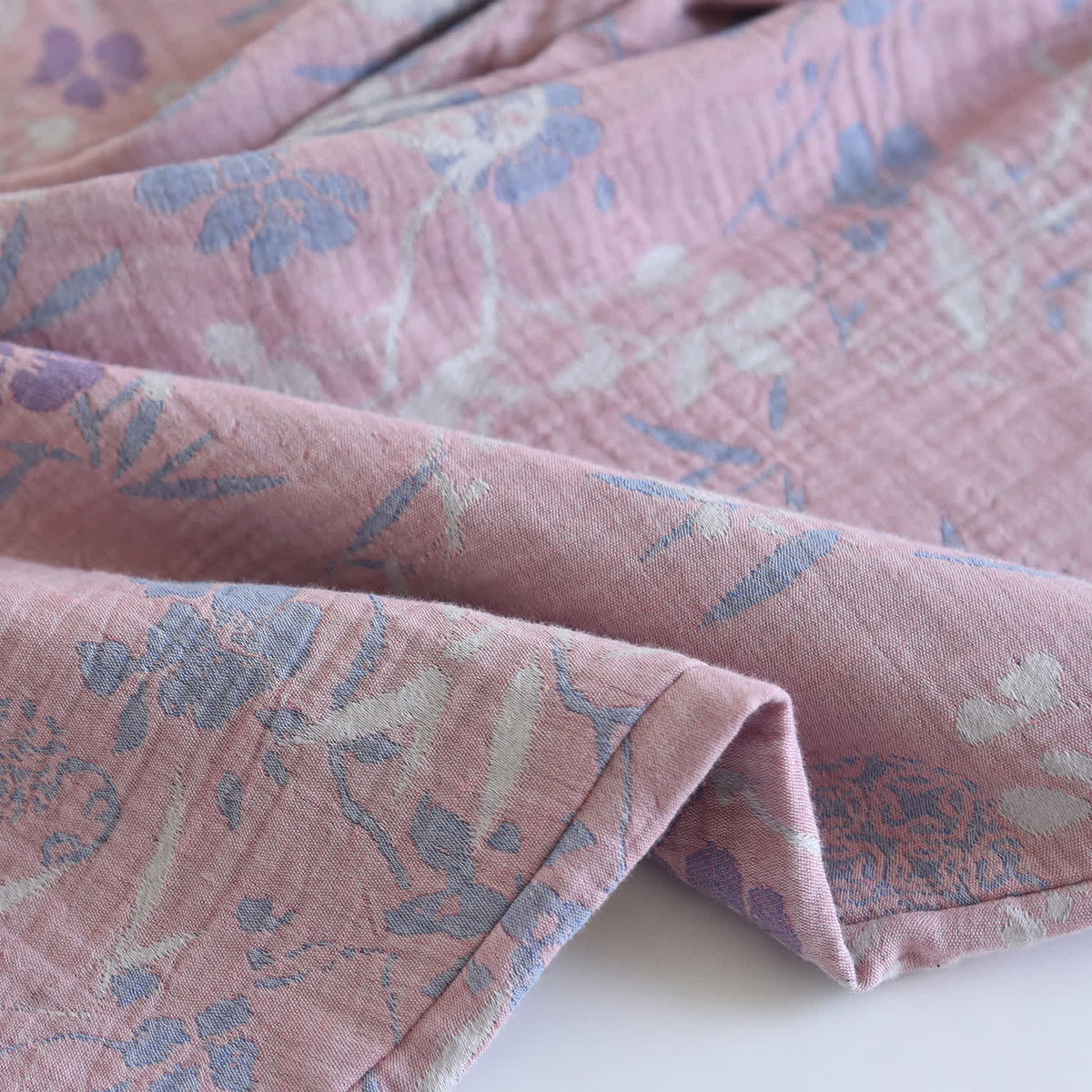 Wisteria Floral Cotton Gauze Sleep Set - image 11