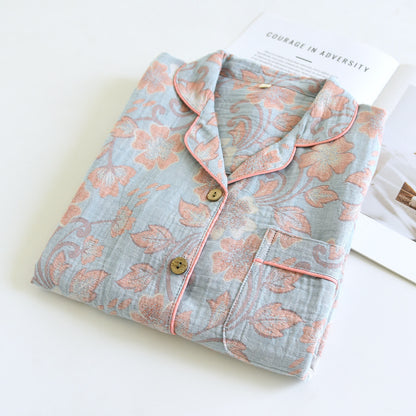 Breezy Floral Cotton Gauze Loungewear Set - image 13