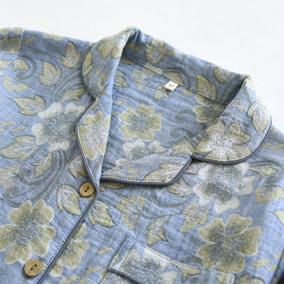 Breezy Floral Cotton Gauze Loungewear Set - image 3
