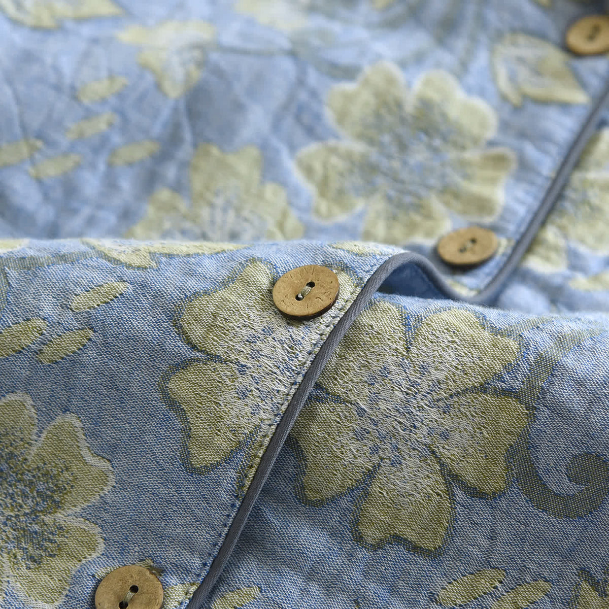 Breezy Floral Cotton Gauze Loungewear Set - image 5