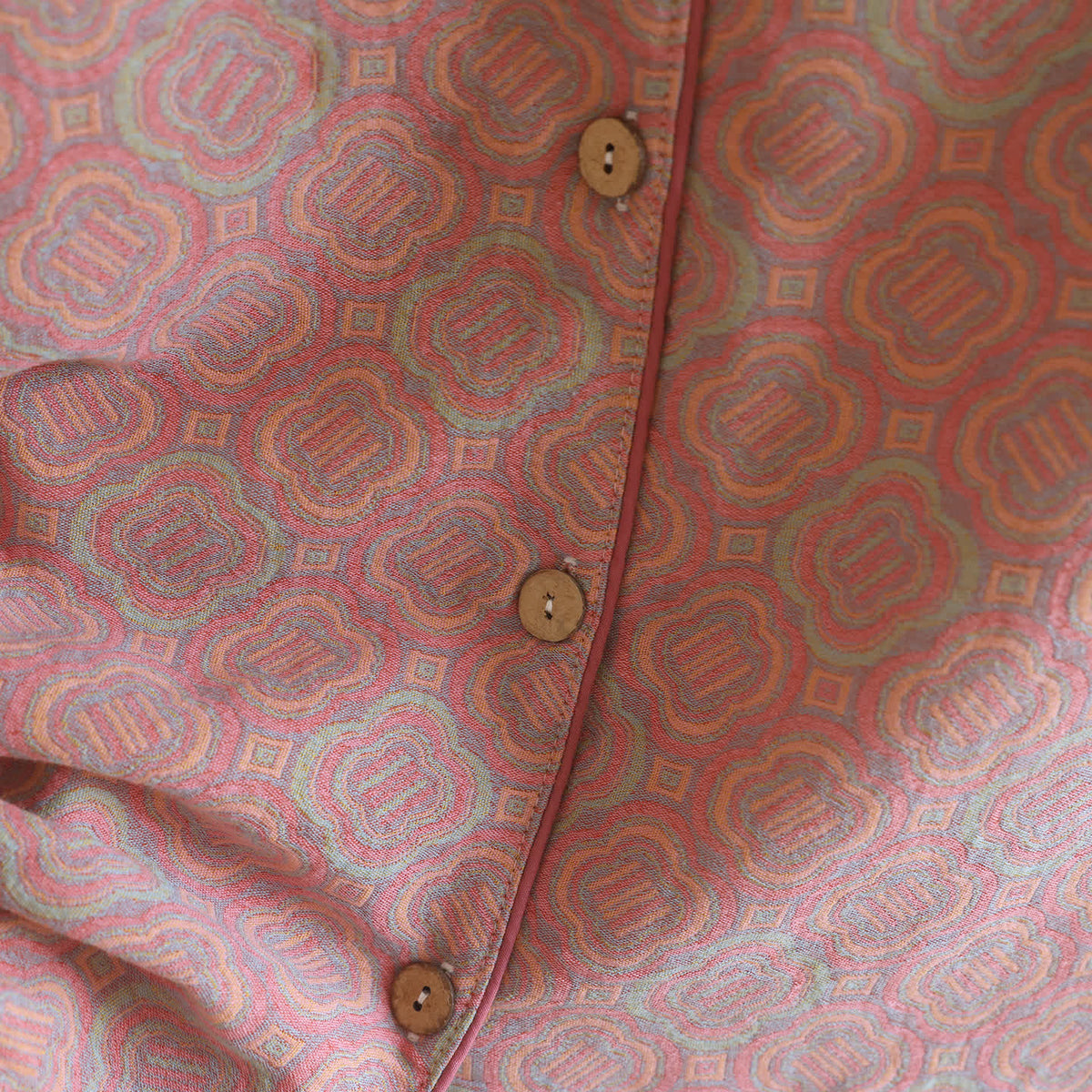 Minimal Cotton Gauze Printed Sleepwear Set - image 6