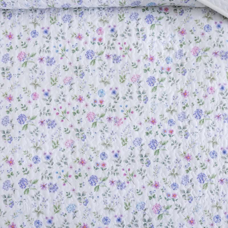 Watercolor Wildflower Cotton Quilt Set - image 9