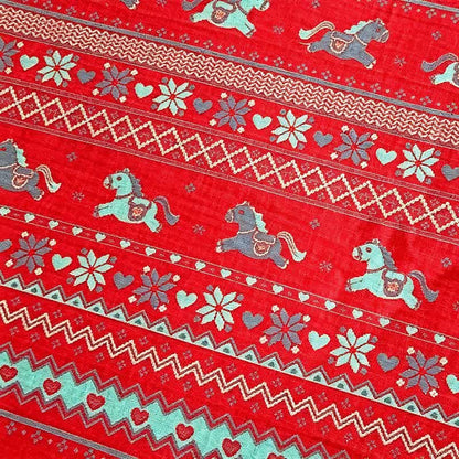 Ethnic Horse Cotton Duvet Cover Bedding Set - image 4