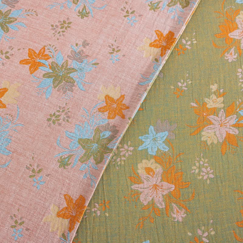 Crabapple Blossom Cotton Duvet Cover Bedding Set - image 10