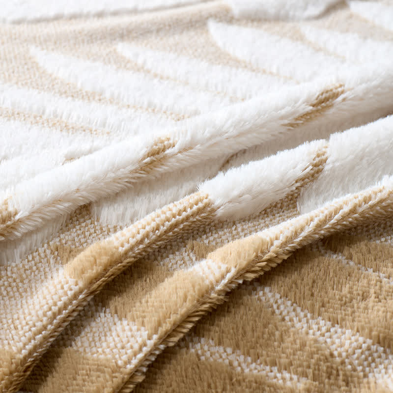 Modern Botanical Fleece Throw Blanket - image 11