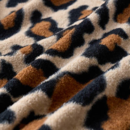 Classic Leopard Fluffy Sherpa Throw Blanket - image 7