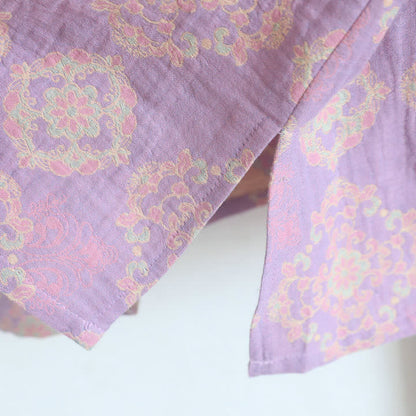Vintage Oriental Cotton Gauze Lounge Set - image 8