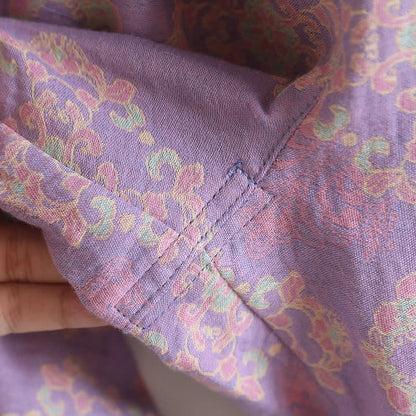 Vintage Oriental Cotton Gauze Lounge Set - image 11
