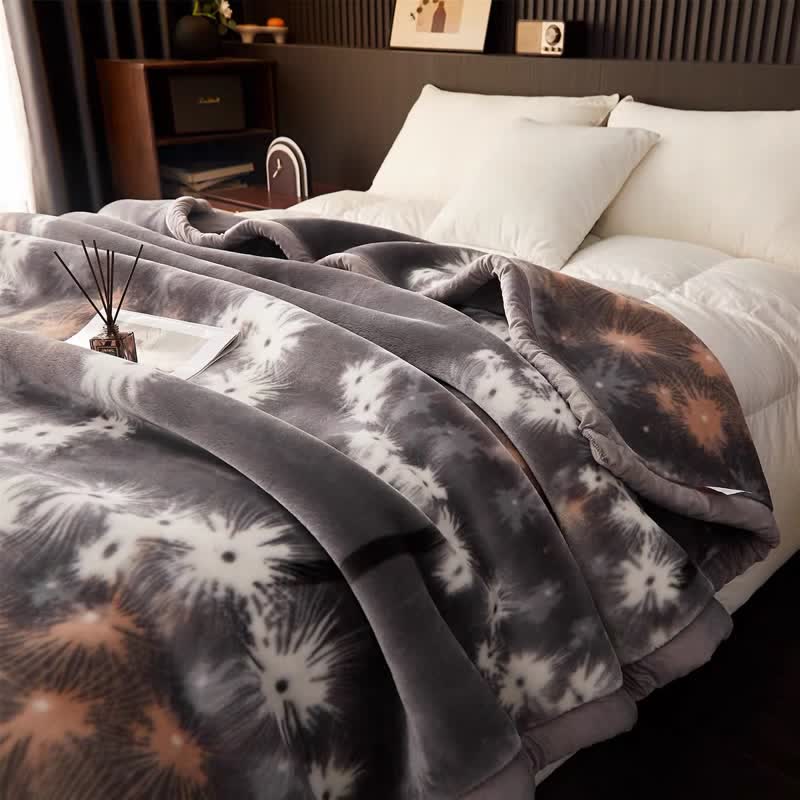 Dandelion Cozy Fleece Throw Blanket - image 8