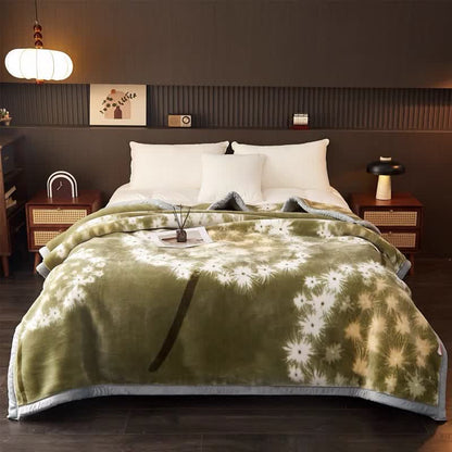 Dandelion Cozy Fleece Throw Blanket - image 4