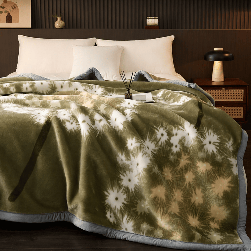 Dandelion Cozy Fleece Throw Blanket - image 2