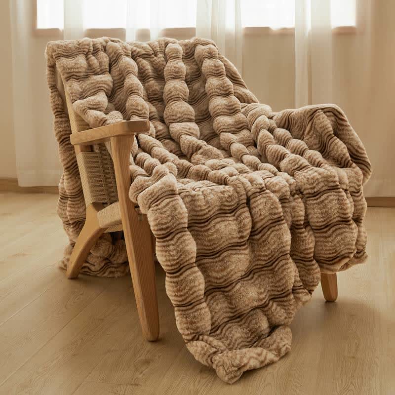Soft Plush Wavy Fluffy Blanket - image 12
