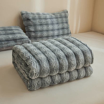 Soft Plush Wavy Fluffy Blanket - image 15