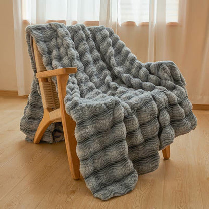Soft Plush Wavy Fluffy Blanket - image 20