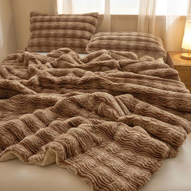 Soft Plush Wavy Fluffy Blanket - image 41