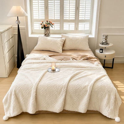 Checkered Grid Reversible Throw Blanket - image 20
